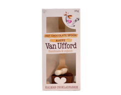 En bild som visar Van Ufford Hot Chocolate Spoon Kaffe från Kalmar Chokladfabrik