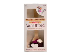 En bild som visar Van Ufford Hot Chocolate Spoon Kärlek Mörk Choklad från Kalmar Chokladfabrik