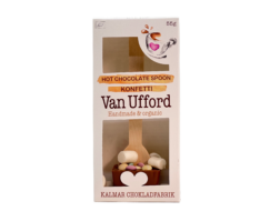 En bild som visar Van Ufford Hot Chocolate Spoon Konfetti från Kalmar Chokladfabrik