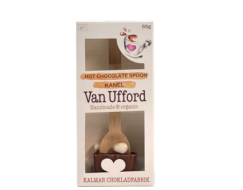 En bild som visar Hot Chocolate Spoon Kanel från Kalmar Chokladfabrik